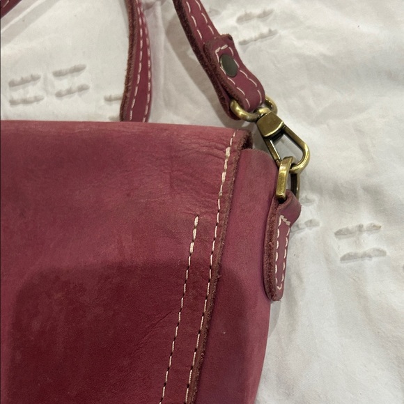 Portland Leather Goods Metro Crossbody Bag - mauve/rose - Picture 8 of 10